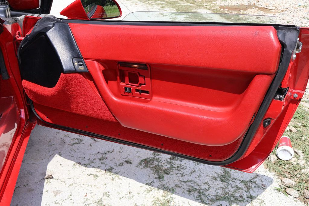 1990 Chevrolet Corvette ZR1, RARE FIND, 1 OWNER CLEAN CARFAX, ONLY 52K MILES, RED LTHR!! - 22870811 - 28
