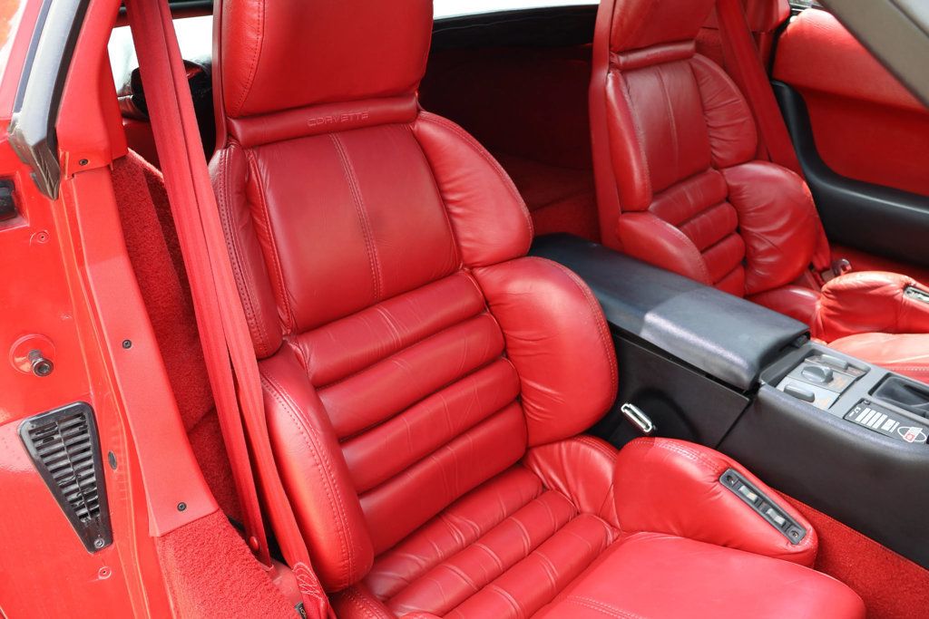 1990 Chevrolet Corvette ZR1, RARE FIND, 1 OWNER CLEAN CARFAX, ONLY 52K MILES, RED LTHR!! - 22870811 - 30