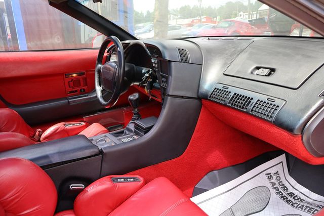 1990 Chevrolet Corvette ZR1, RARE FIND, 1 OWNER CLEAN CARFAX, ONLY 52K MILES, RED LTHR!! - 22870811 - 33