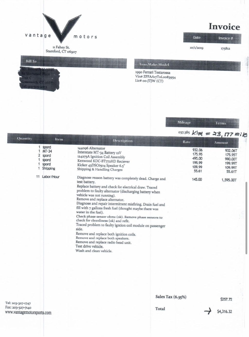 1990 Ferrari Testarossa 1990 Ferrari Testarossa - 22905917 - 69