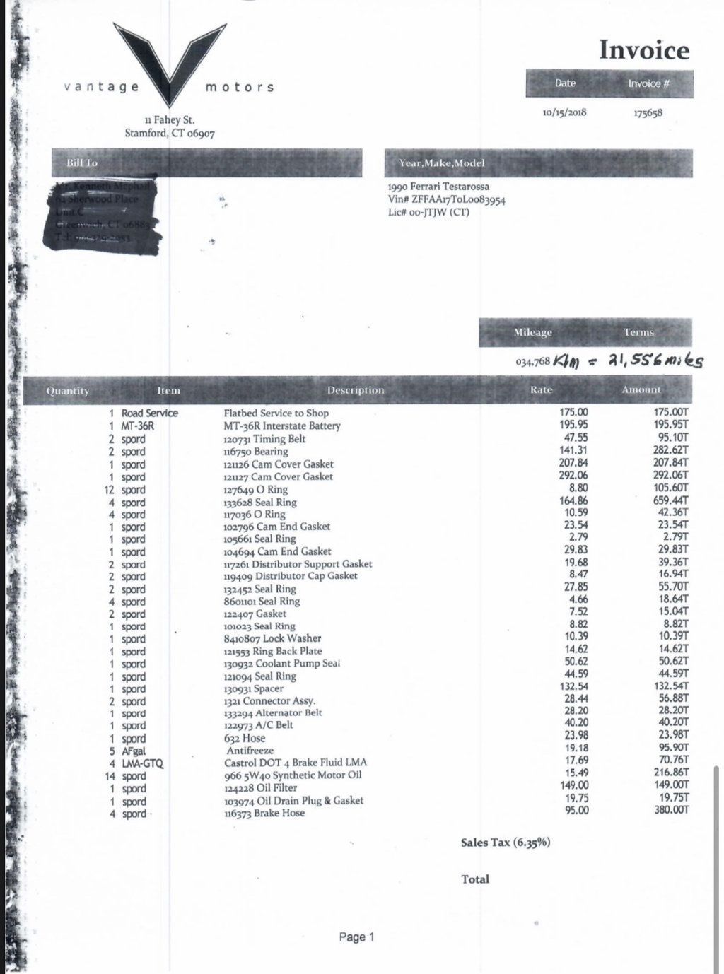 1990 Ferrari Testarossa 1990 Ferrari Testarossa - 22905917 - 72