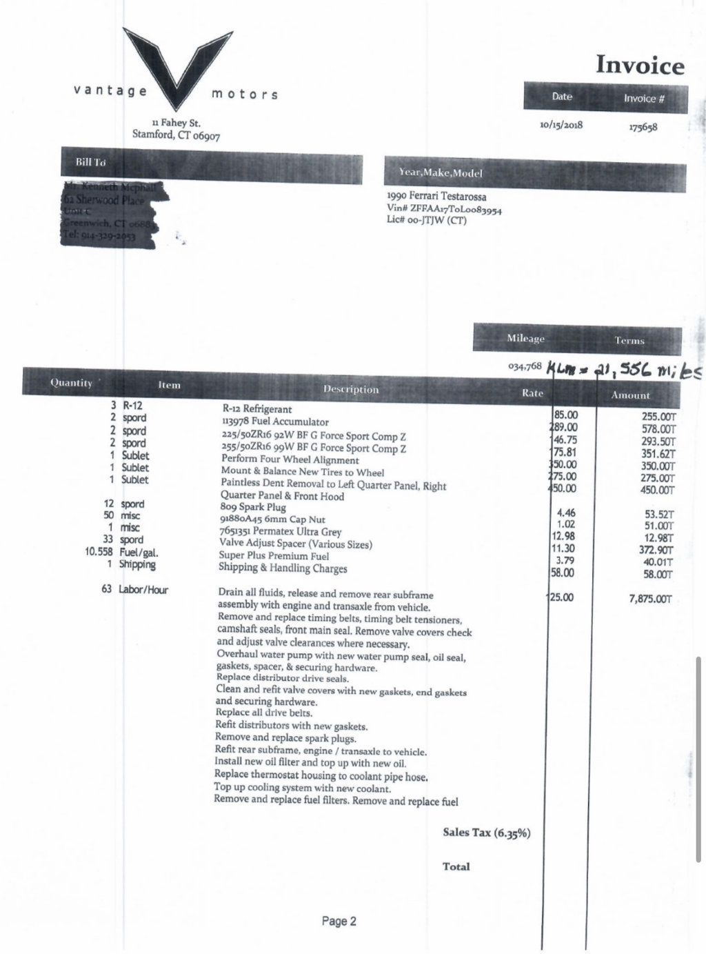 1990 Ferrari Testarossa 1990 Ferrari Testarossa - 22905917 - 74