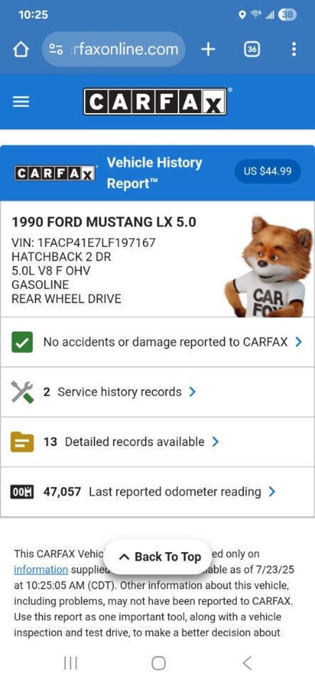 1990 Ford Mustang 2dr Hatchback LX Sport 5.0L - 22889941 - 9