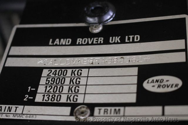 1990 Land Rover Defender 90 4WD - 23071838 - 39