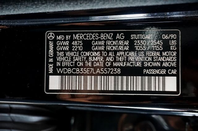 1990 Mercedes-Benz 300 Series 300 Series 4dr Sedan 350SDL Turbo - 23026897 - 18