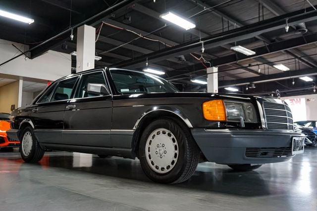 1990 Mercedes-Benz 300 Series *350SDL* *Black/Black* *1-Owner* *Only 98k Miles* - 23026897 - 1