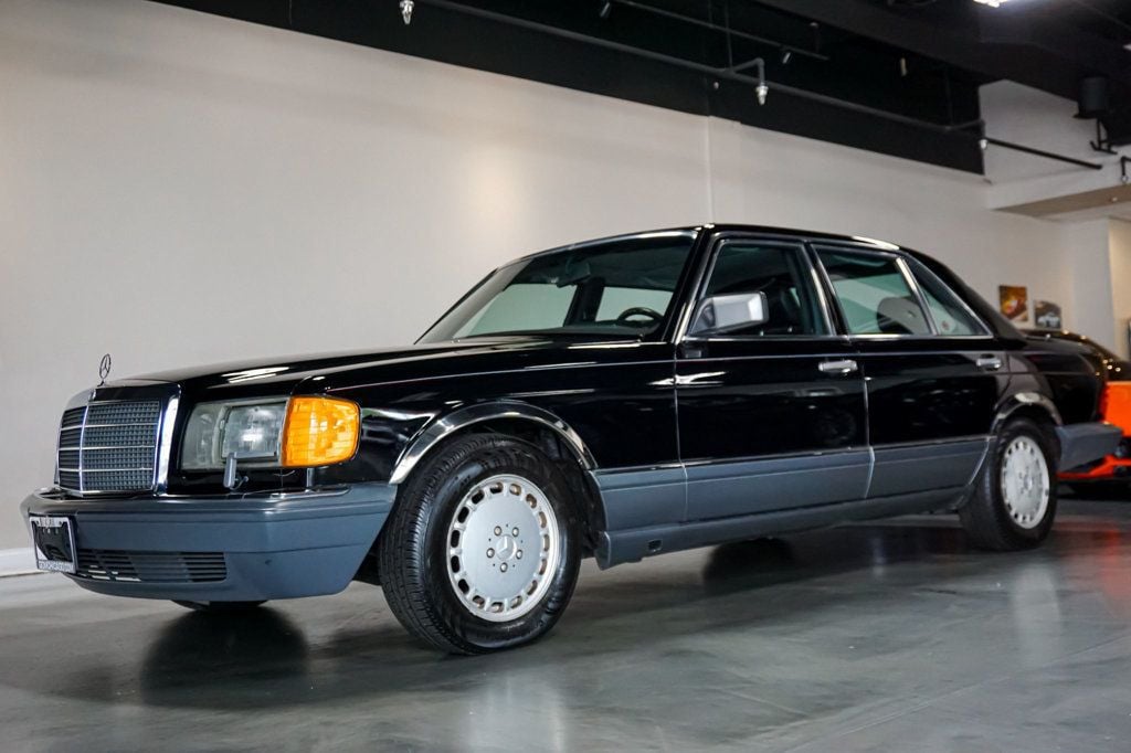 1990 Mercedes-Benz 300 Series *350SDL* *Black/Black* *1-Owner* *Only 98k Miles* - 23026897 - 2