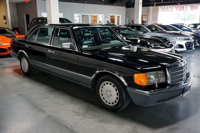 1990 Mercedes-Benz 300 Series *350SDL* *Black/Black* *1-Owner* *Only 98k Miles* - 23026897 - 3