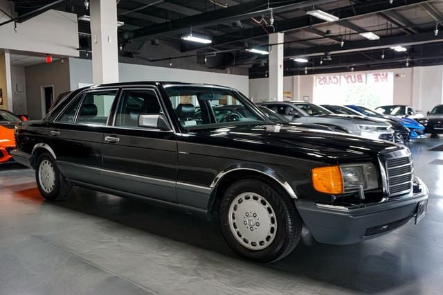 1990 Mercedes-Benz 300 Series *350SDL* *Black/Black* *1-Owner* *Only 98k Miles* - 23026897 - 41