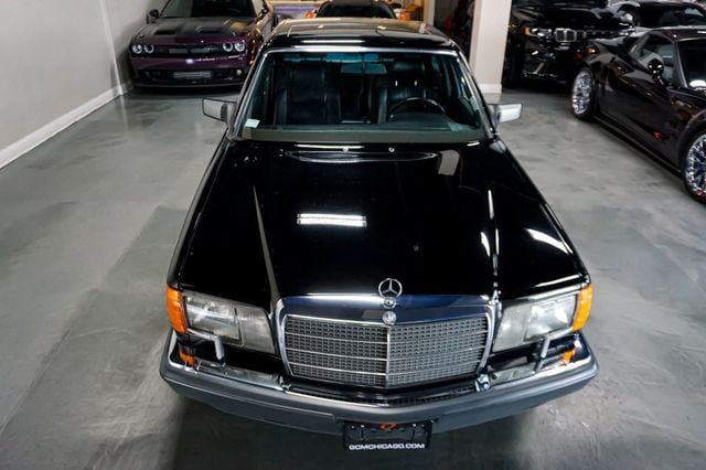 1990 Mercedes-Benz 300 Series *350SDL* *Black/Black* *1-Owner* *Only 98k Miles* - 23026897 - 44