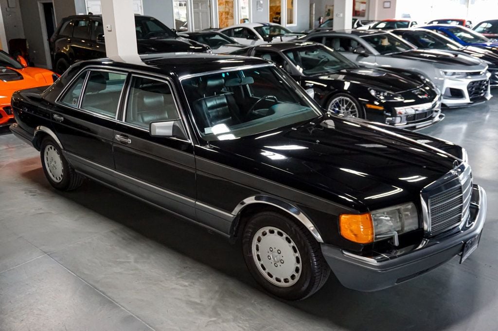 1990 Mercedes-Benz 300 Series *350SDL* *Black/Black* *1-Owner* *Only 98k Miles* - 23026897 - 46