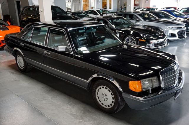1990 Mercedes-Benz 300 Series *350SDL* *Black/Black* *1-Owner* *Only 98k Miles* - 23026897 - 46