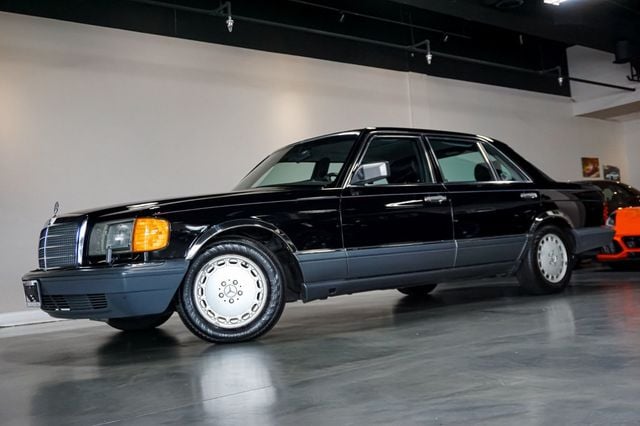 1990 Mercedes-Benz 300 Series *350SDL* *Black/Black* *1-Owner* *Only 98k Miles* - 23026897 - 75