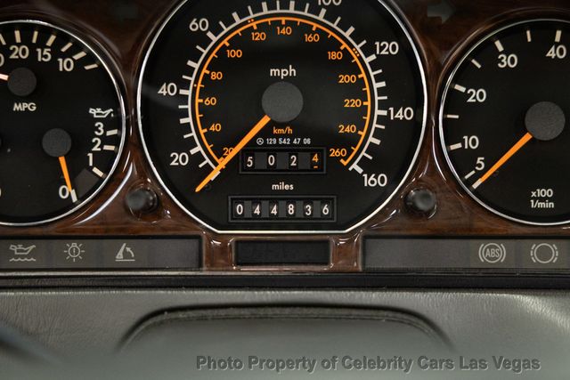 1990 Mercedes-Benz 500 SL  - 22965368 - 42