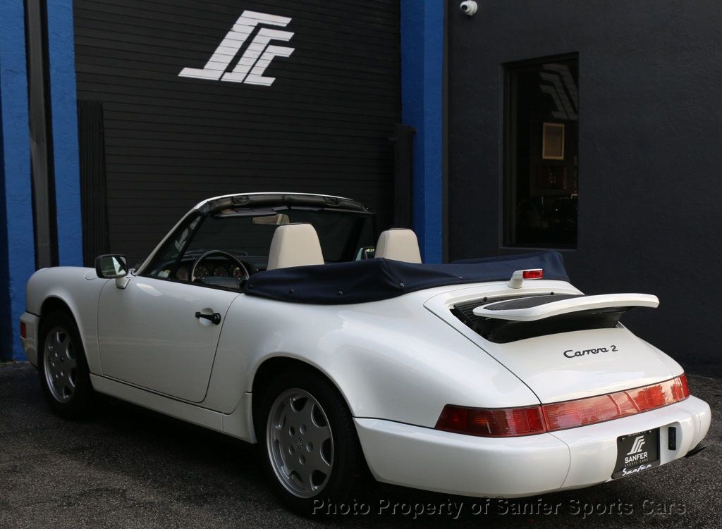 1990 Porsche 911 Carrera 2dr Coupe 2 Cabriolet - 22953601 - 4