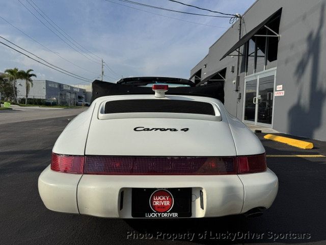 1990 Porsche 911 Carrera 2dr Coupe 4 Cabriolet - 23093474 - 9