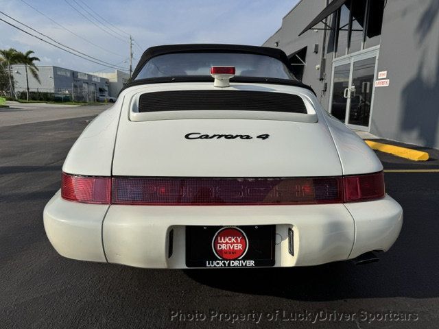 1990 Porsche 911 Carrera 2dr Coupe 4 Cabriolet - 23093474 - 21