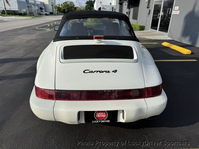 1990 Porsche 911 Carrera 2dr Coupe 4 Cabriolet - 23093474 - 22