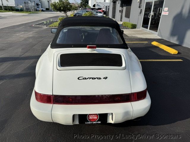1990 Porsche 911 Carrera 2dr Coupe 4 Cabriolet - 23093474 - 23
