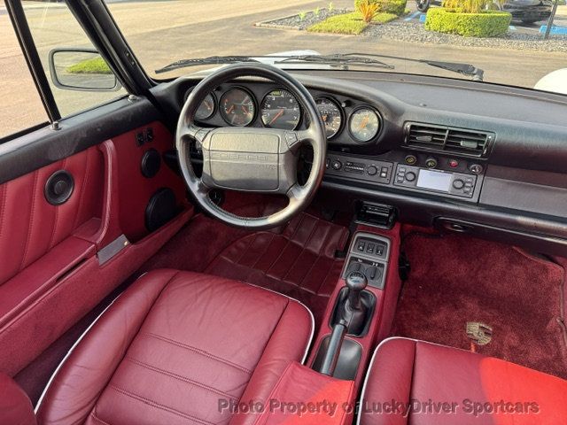 1990 Porsche 911 Carrera 2dr Coupe 4 Cabriolet - 23093474 - 28