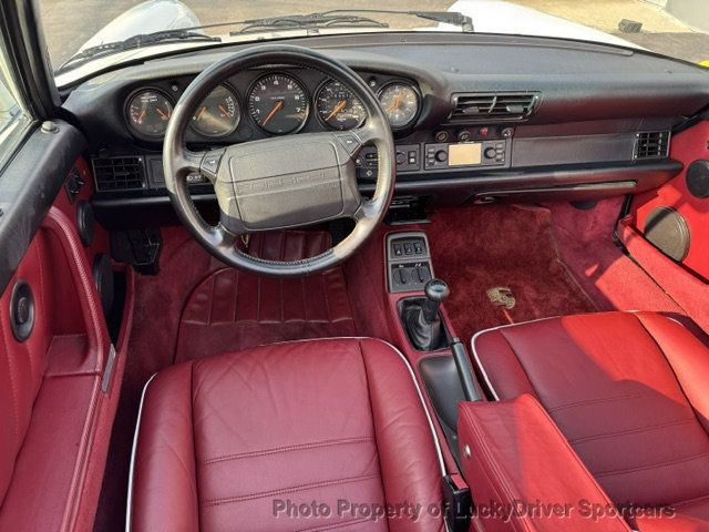 1990 Porsche 911 Carrera 2dr Coupe 4 Cabriolet - 23093474 - 29