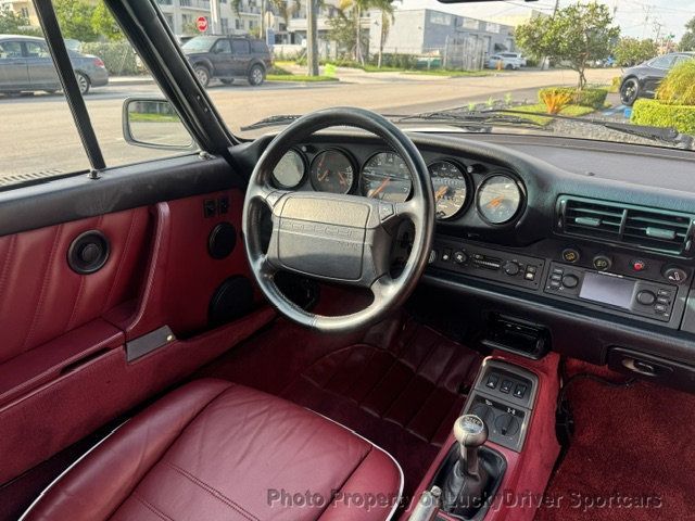 1990 Porsche 911 Carrera 2dr Coupe 4 Cabriolet - 23093474 - 47