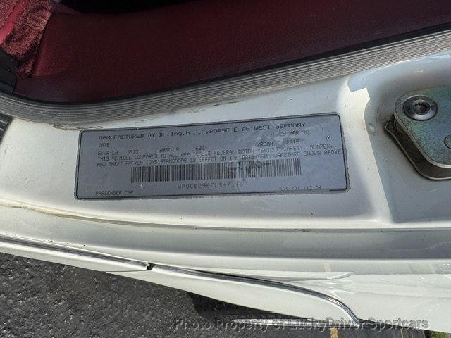 1990 Porsche 911 Carrera 2dr Coupe 4 Cabriolet - 23093474 - 56