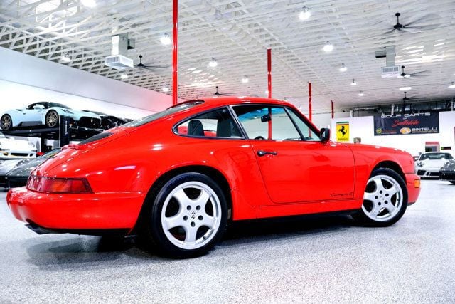 1990 Porsche 964 CARRERA 4 GUARDS RED...32,151 Miles...5sp Manual - 23070440 - 11