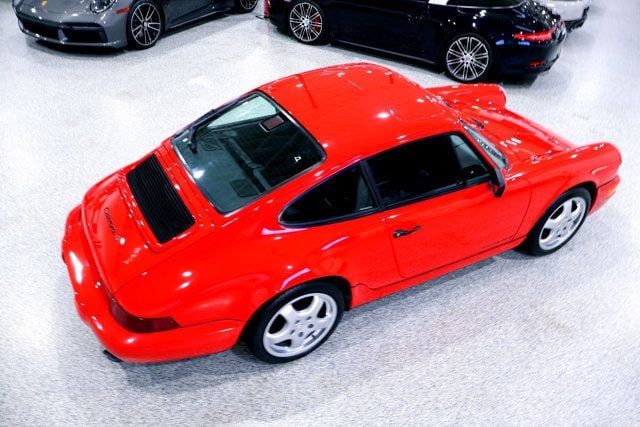 1990 Porsche 964 CARRERA 4 GUARDS RED...32,151 Miles...5sp Manual - 23070440 - 5