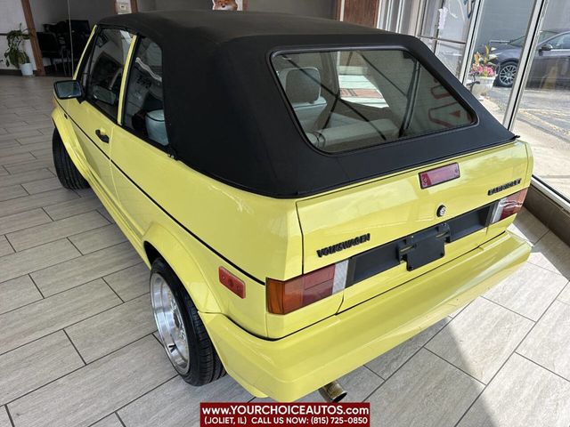 1990 Volkswagen Cabriolet Boutique 2dr Convertible - 22534158 - 10