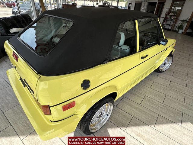 1990 Volkswagen Cabriolet Boutique 2dr Convertible - 22534158 - 13