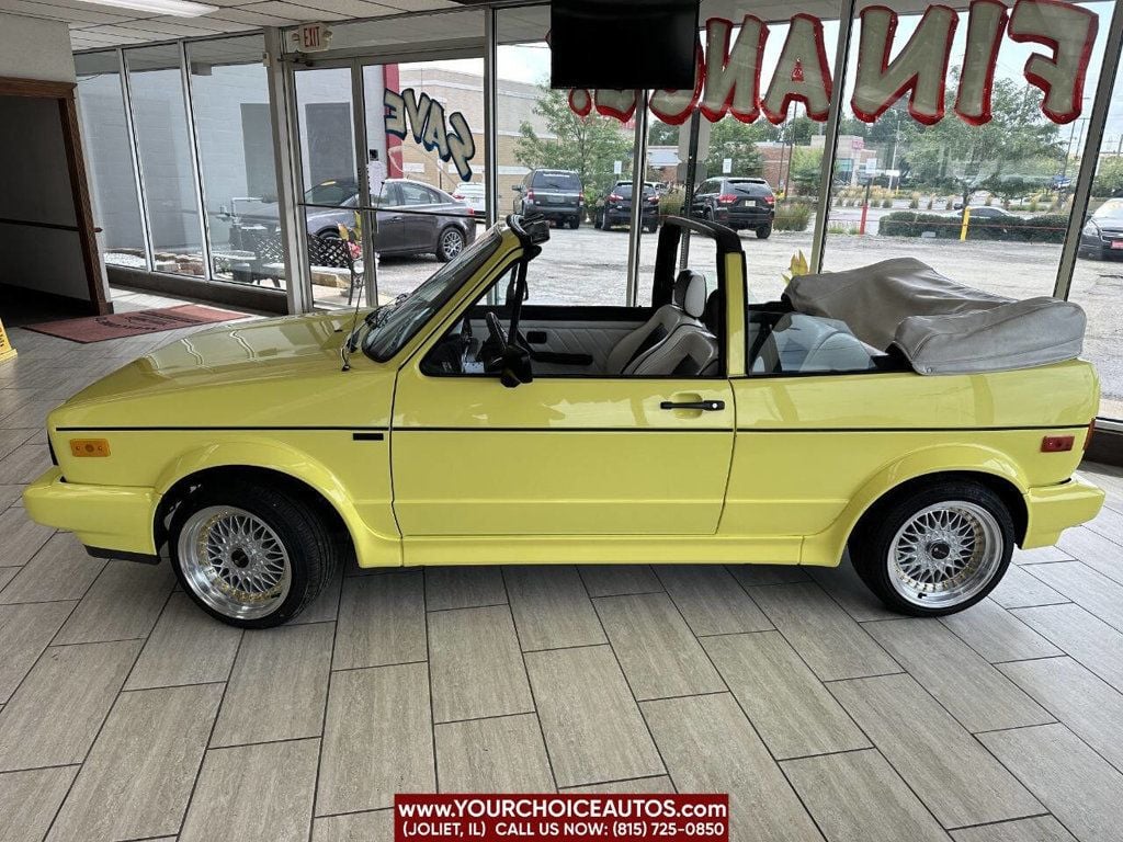 1990 Volkswagen Cabriolet Boutique 2dr Convertible - 22534158 - 1