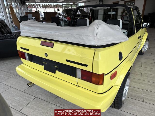 1990 Volkswagen Cabriolet Boutique 2dr Convertible - 22534158 - 4