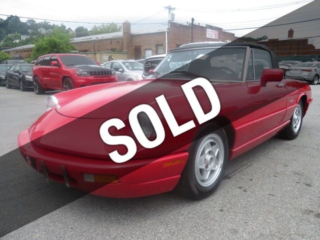 1991 Used Alfa Romeo Spider 2dr Coupe Spider (Clear alt) at Saw