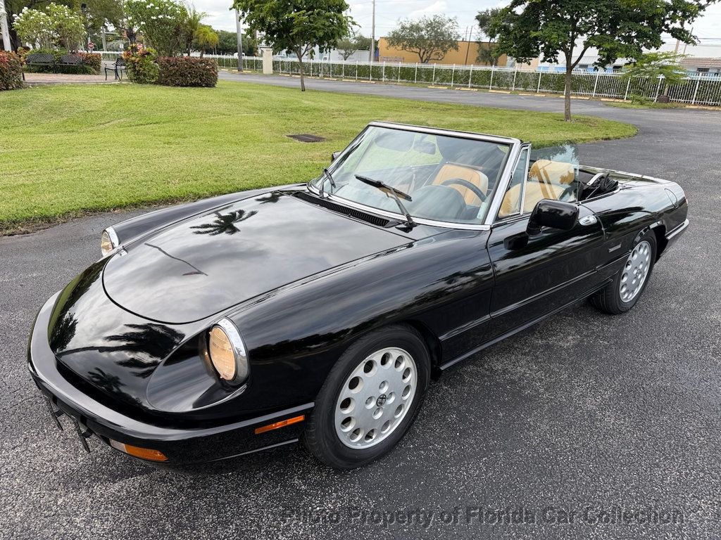 1991 Alfa Romeo Spider Veloce Convertible Roadster Automatic - 22927470 | Video 1