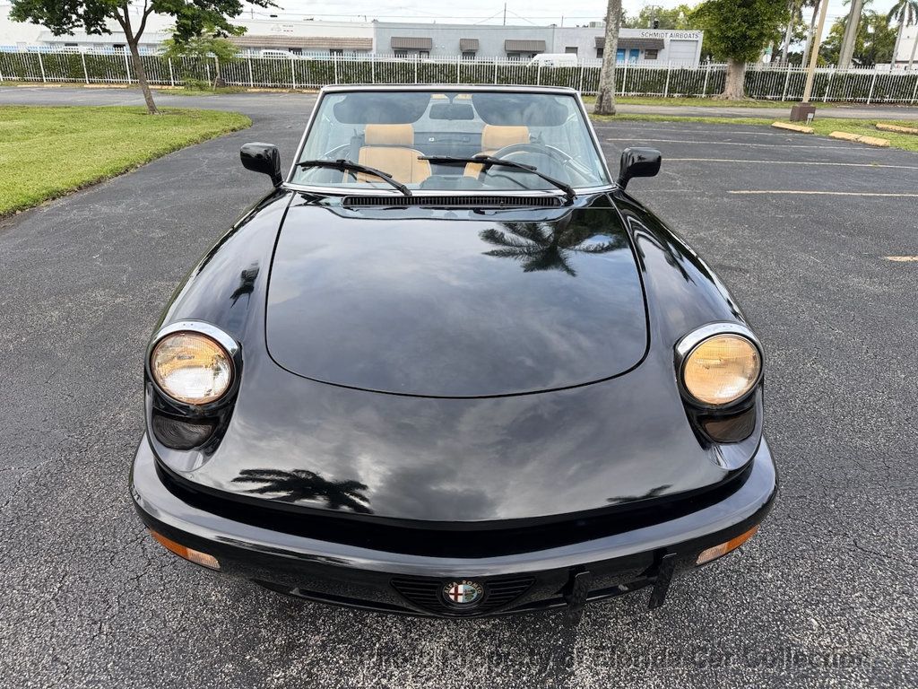 1991 Alfa Romeo Spider Veloce Convertible Roadster Automatic - 22927470 - 12
