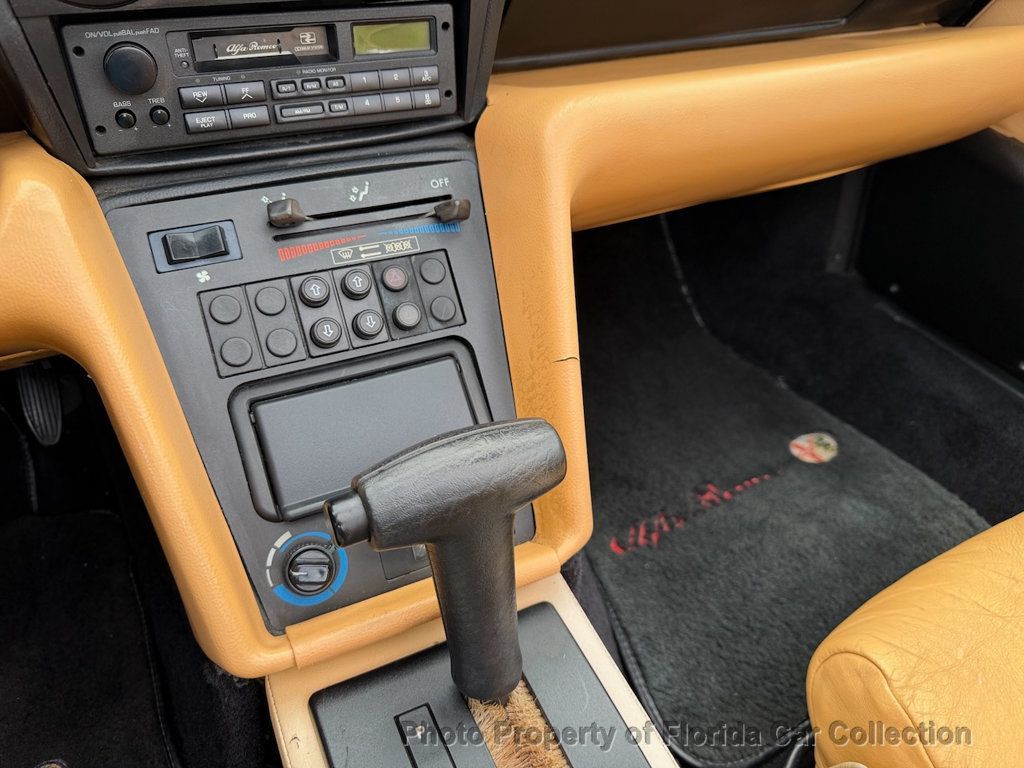 1991 Alfa Romeo Spider Veloce Convertible Roadster Automatic - 22927470 - 64