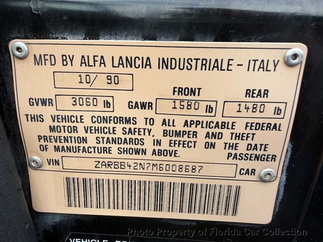 1991 Alfa Romeo Spider Veloce Convertible Roadster Automatic - 22927470 - 86