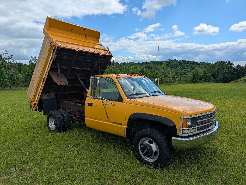 1991 Chevrolet 3500 HD Chassis-Cabs Trusty 350 4x4 Dump Truck - 23017575 - 14