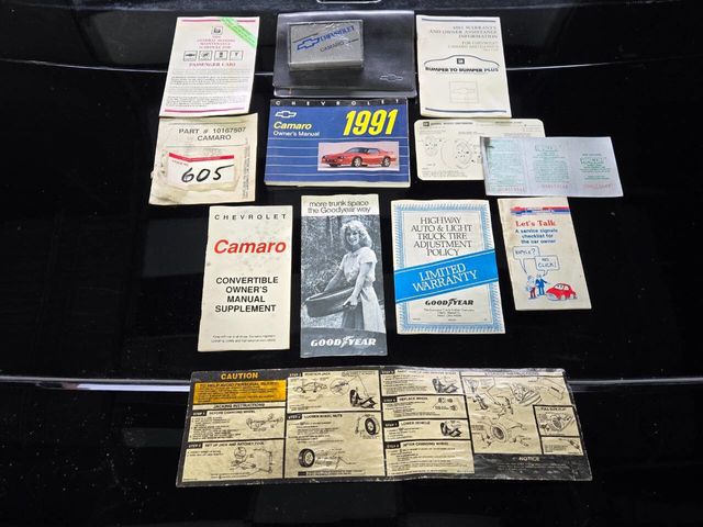 1991 Chevrolet Camaro 2dr Convertible Z28 - 22940460 - 4