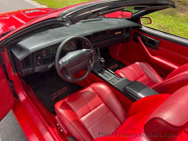 1991 Chevrolet Camaro 2dr Convertible Z28 - 22578587 - 12