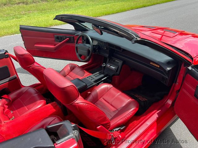 1991 Chevrolet Camaro 2dr Convertible Z28 - 22578587 - 18