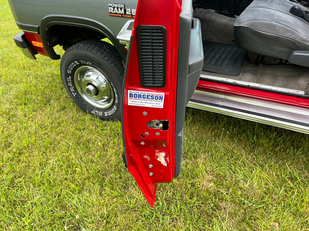 1991 Dodge D250 & W250 First Generation 12 Valve Cummins Turbo Diesel 4x4  - 22413046 - 77