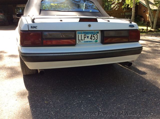 1991 Ford Mustang 2dr Convertible LX Sport 5.0L - 22510159 - 5