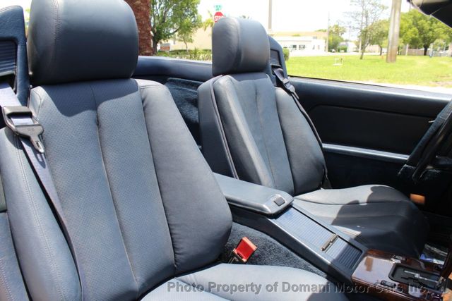 1991 Mercedes-Benz 300 Series Beautiful 54k mile Florida Convertible , Garage Kept Example - 20018697 - 46