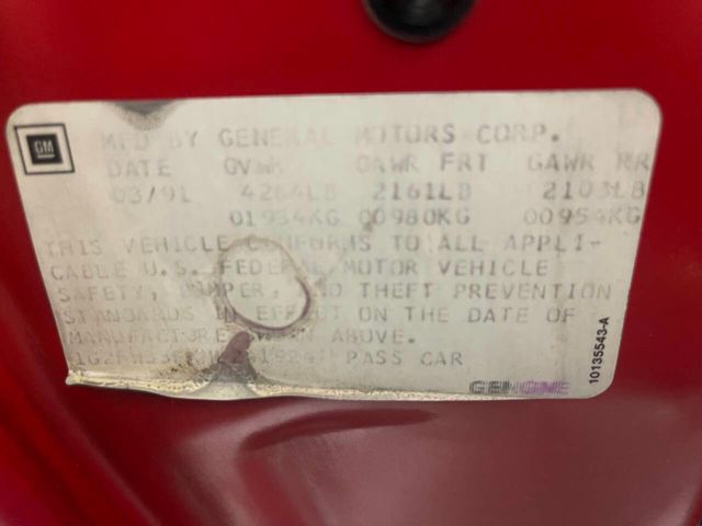 1991 Pontiac Firebird 2dr Trans Am Convertible - 22880605 - 89