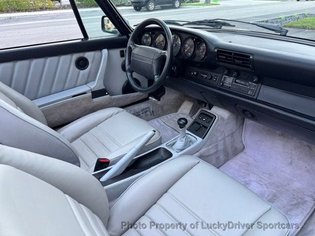 1991 Porsche 911 Carrera 2dr Coupe 2 Cabriolet - 23076152 - 43