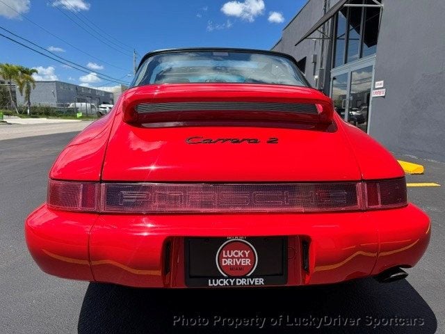 1991 Porsche 911 Carrera 2dr Coupe 2 Targa - 23065254 - 6