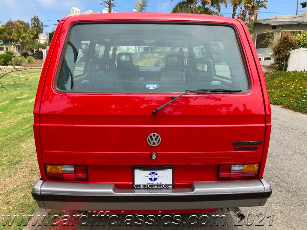 1991 Volkswagen Vanagon 7 Seater Carat 4-Speed - 20724570 - 6