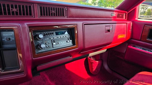 1992 Cadillac Fleetwood Coupe For Sale - 23058352 - 54